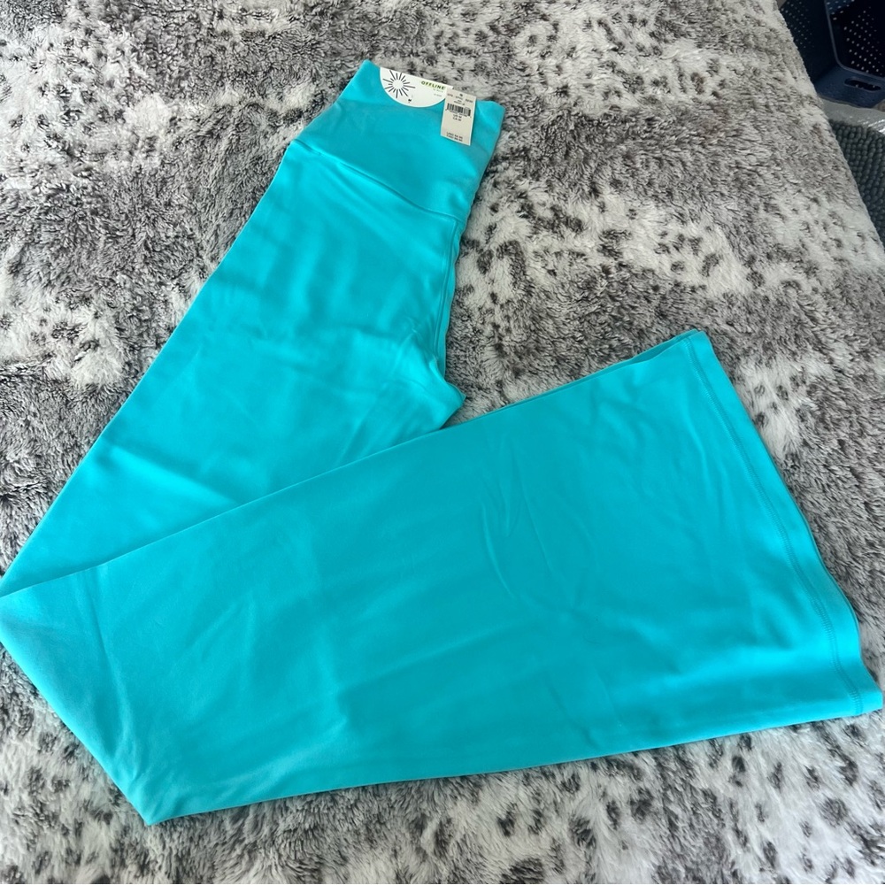 Offline by Aerie Turquoise Leggings Medium NWT